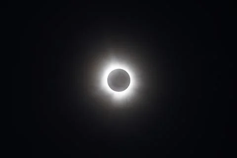 Corona of a Total Solar Eclipse Stock Photos