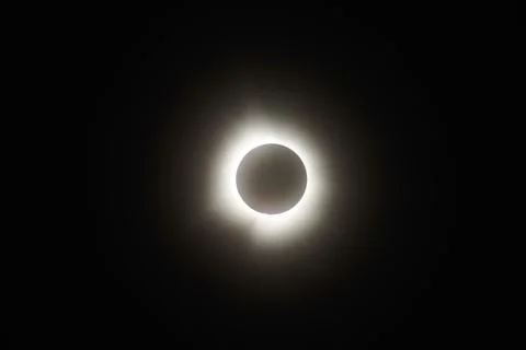 Corona of a Total Solar Eclipse Stock Photos