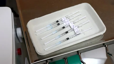 Corona vaccinations Stock Footage 147321378