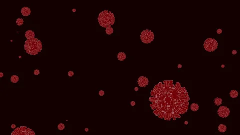 CORONA VIROUS ANIMATION Stock Footage 201235541