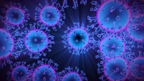 Corona Virus 3D Loop FullHD Stock Footage 162410597