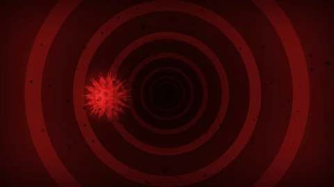 Corona Virus -4K Video stock 126944118