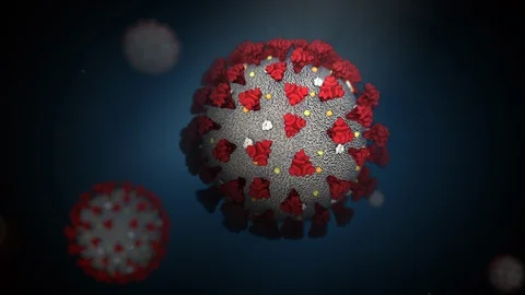 Corona Virus 4k Stock Footage 129269561