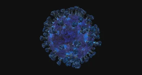 Corona Virus 4k Loopable, Alpha and Fill 스톡 동영상 126991520