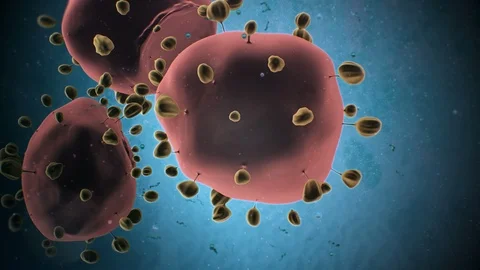 Corona Virus abstract Vidéo 123573588