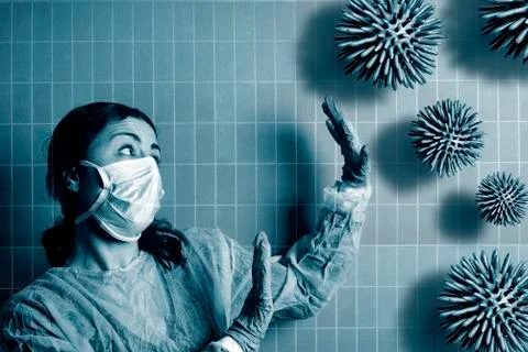 Corona Virus attack Stock Photos