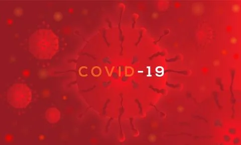 Corona virus background Stock Illustration