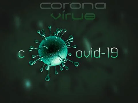 Corona virus concept Stock Illustration