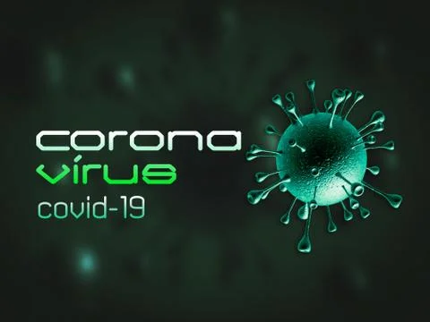 Corona virus concept Stock Illustration