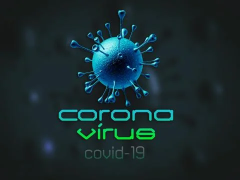 Corona virus concept Stock Illustration