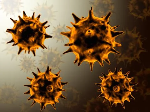 Corona virus. Disease, biohazard. Ilustración de archivo