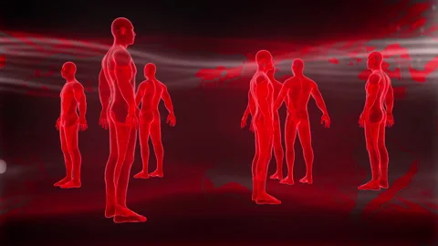 Corona virus disease flu loop animation Vídeos de archivo 146201354