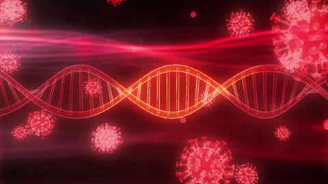 Corona virus disease flu loop animation Stock Footage 146201675