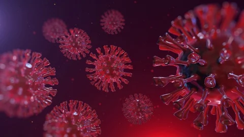 Corona virus Stock Footage 129084820
