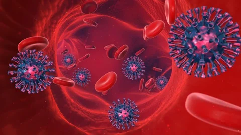 Corona virus Stock Footage 129084821