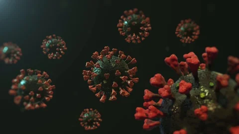 Corona virus Stock Footage 129084878