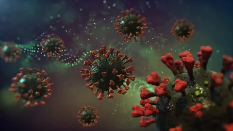 Corona virus Stock Footage 129084919