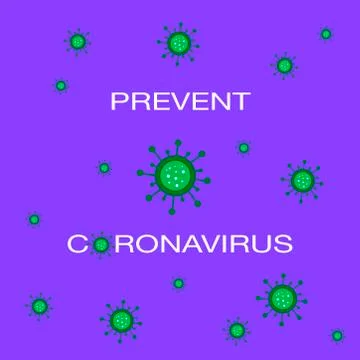 Corona Virus Good for template background, banner, poster Stock Illustration