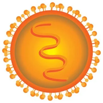 Corona Virus Stock Illustration