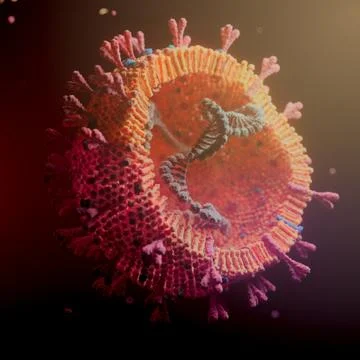 Corona Virus Stock Illustration
