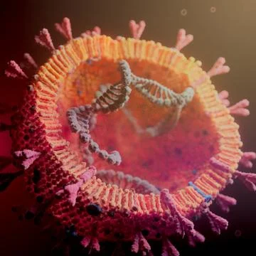 Corona Virus Stock Illustration