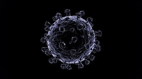 Corona virus macro Stock Footage 129449028