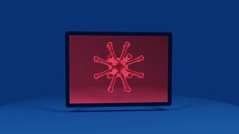 Corona Virus Magic Focus Frame Stock Footage 130159540