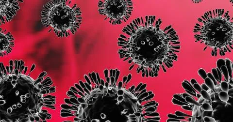 Corona virus moving0001 Illustrazione stock
