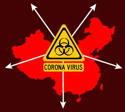 Corona virus outbreak Stock Illustration