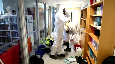 Corona virus pandemic Stock Footage 147733853