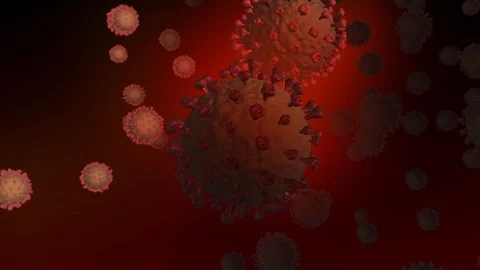 The Corona Virus SARS CoV 2 - Covid 19 disease Video stock 126926361