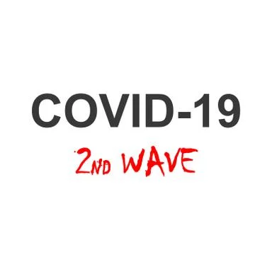 Corona virus second wave. Covid 19, pandemic new version. Vector illustration Stock Illustration