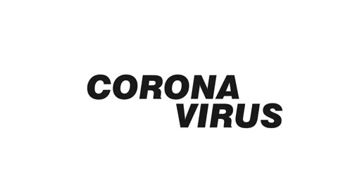 Corona Virus Smooth text animation Stock Footage 161546199