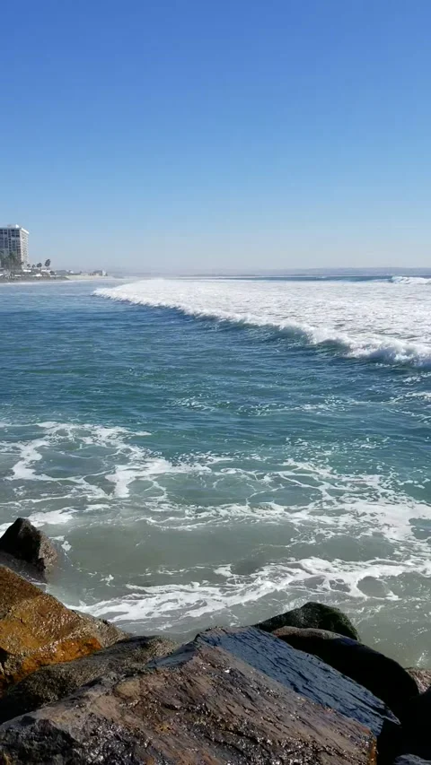 Coronado Beach View Stock Footage 257733286