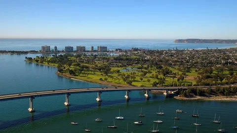 Coronado Island Stock Footage 99125551