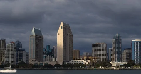 Coronado Island time lapse Stock Footage 126362560