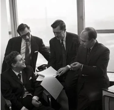 'Coronation Street' TV Programme, Script Writers. - 1962 Foto stock