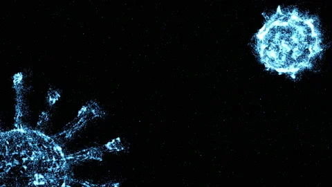 Coronavirus 2019 3d rendering concept Stock Footage 133720070