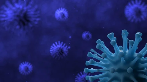 Coronavirus 3D Stock Footage 126828011
