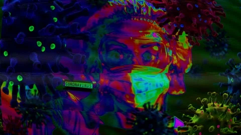 Coronavirus 3D Stock Footage 127010262