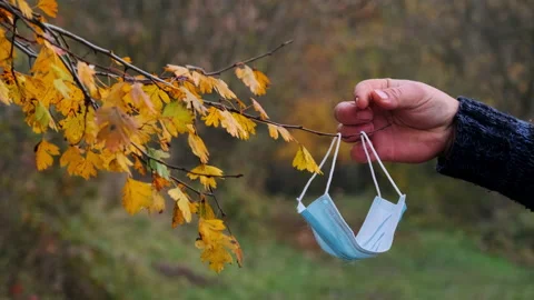 Coronavirus and autumn. Stock Footage 146689751
