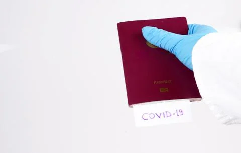 Coronavirus and travel concept. Stock Photos