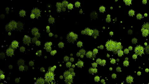 Coronavirus Animation Stock Footage 126441628