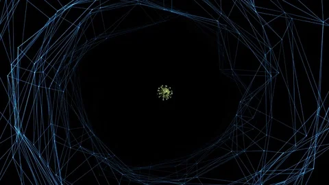 Coronavirus animation Stock Footage 126675772