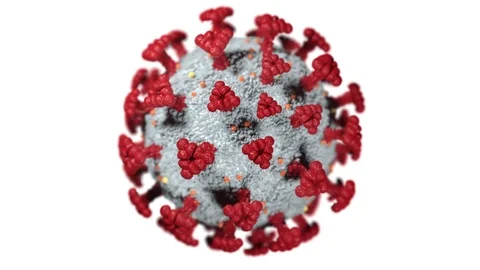 Coronavirus animation Vídeo Stock 127181062