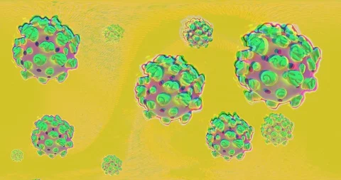 Coronavirus Animation. Stock Footage 128060599