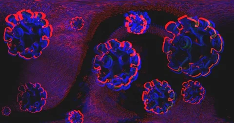Coronavirus Animation. Stock Footage 128060608