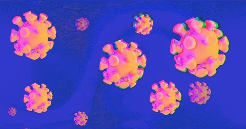 Coronavirus Animation. Stock Footage 128060652