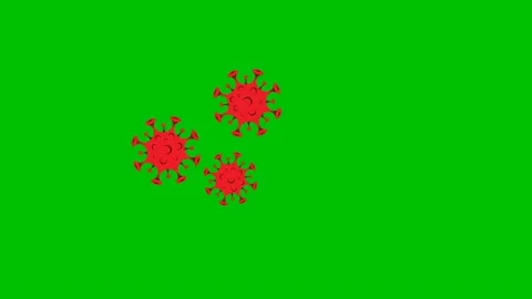 Coronavirus animation Stock Footage 159283735