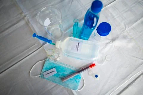 Coronavirus around the world Stock Photos